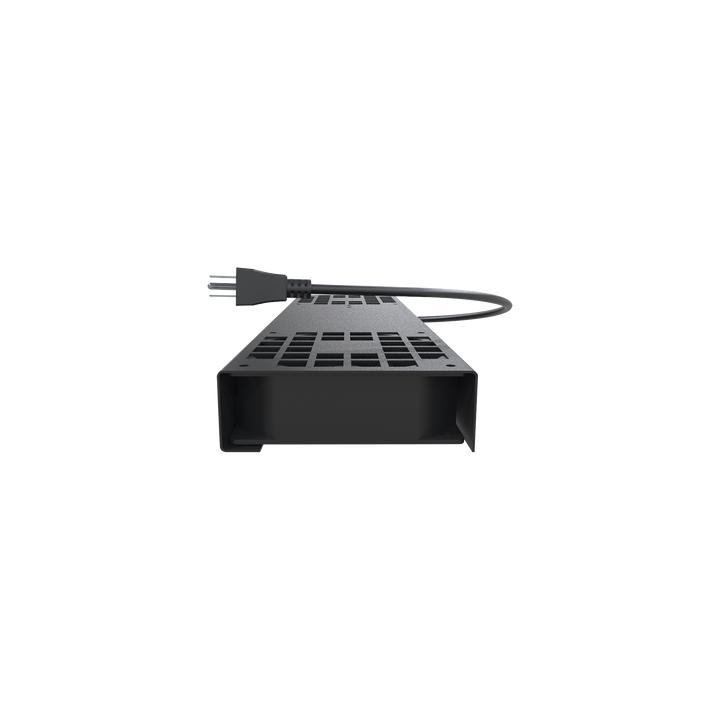 Kit de 2 Ventiladores (12 x 12 cm) con 3 Tomas de Corriente 110 Vca/50 Hz con Clavija