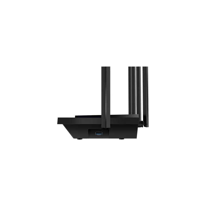 Router WiFi 6 Doble Banda / AX5400 MU-MIMO 4X4 y OFDMA / 1 puerto WAN 10/100/1000 Mbps / 4 puertos LAN 10/100/1000 Mbps