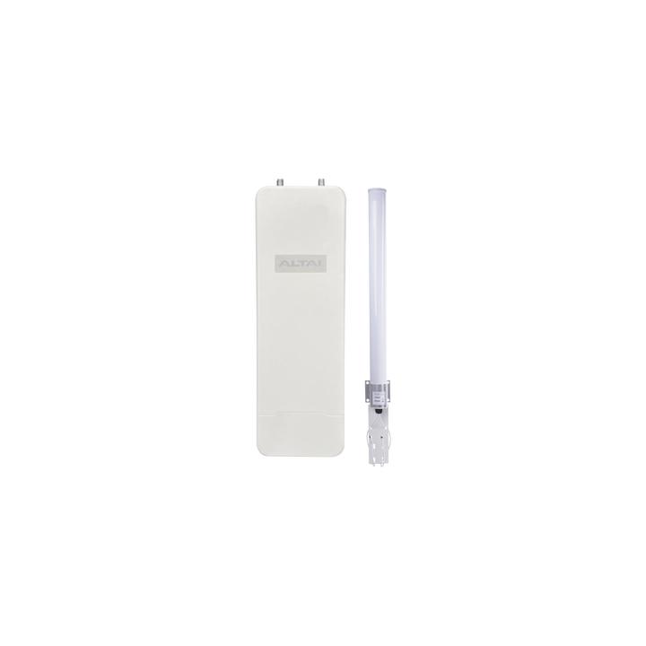 Super Kit WiFi Omnidireccional en 2.4 GHz para WISP, Hasta 300 m de Cobertura, El Kit Incluye Punto de Acceso C1XN+ y