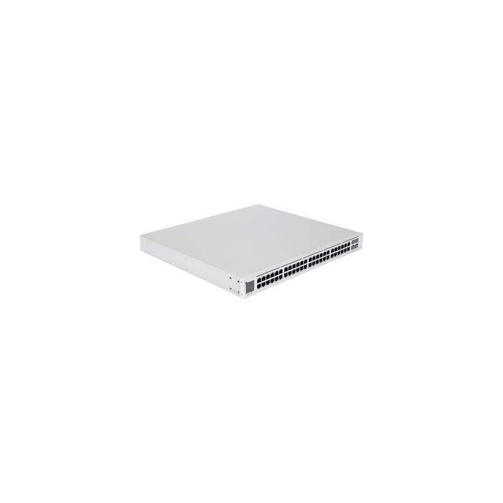 UniFi Switch USW-Pro-48-POE Gen2, Capa 3 de 48 puertos PoE 802.3at/bt + 4 puertos 1/10G SFP+, 600W, pantalla informativa