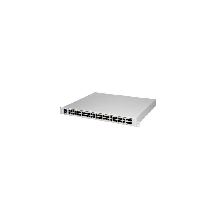 UniFi Switch USW-Pro-48-POE Gen2, Capa 3 de 48 puertos PoE 802.3at/bt + 4 puertos 1/10G SFP+, 600W, pantalla informativa