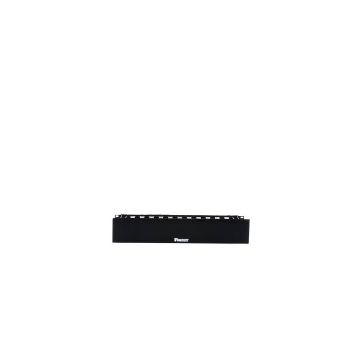 Organizador de Cables Horizontal PatchLink, Sencillo (Solo Frontal), Con Tapa Extendida, Para Rack de 19in, 2UR
