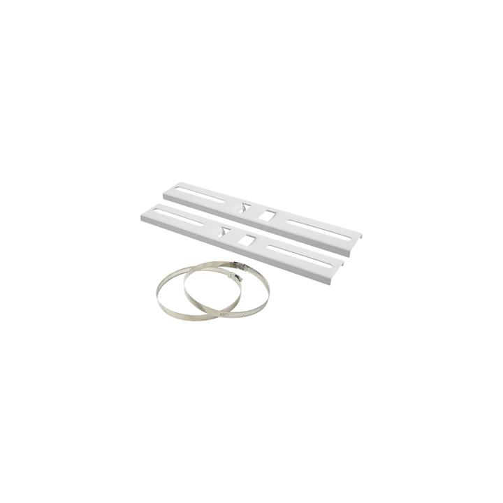 Montaje de Metal para Poste Universal para Gabinetes de Ancho Hasta 30 cm.