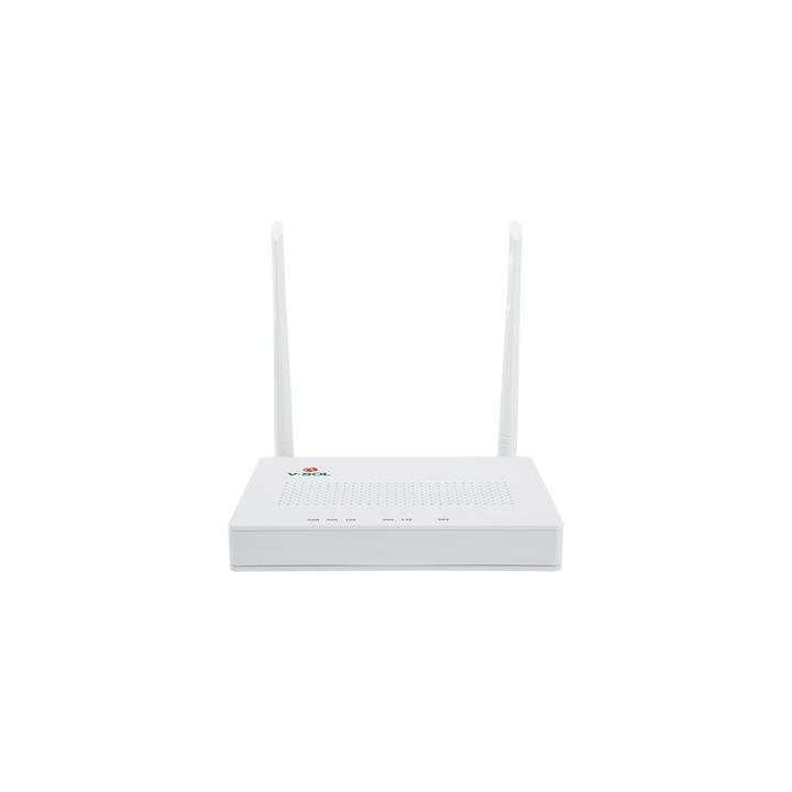 ONU Dual G/EPON con Wi-Fi en 2.4 GHz + 4 puertos LAN Gigabit, hasta 300 Mbps vía inalámbrico