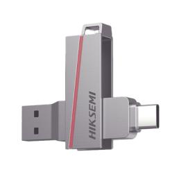 Memoria USB Dual de 128 GB / USB-C y USB-A / Transferencia de Alta Velocidad / Metálica / Compatible con Dispositivos