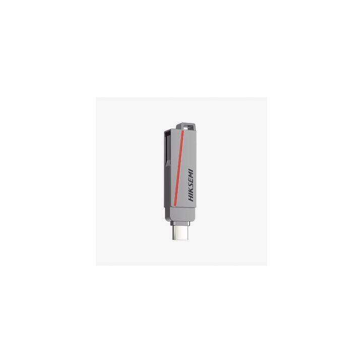 Memoria USB Dual de 128 GB / USB-C y USB-A / Transferencia de Alta Velocidad / Metálica / Compatible con Dispositivos