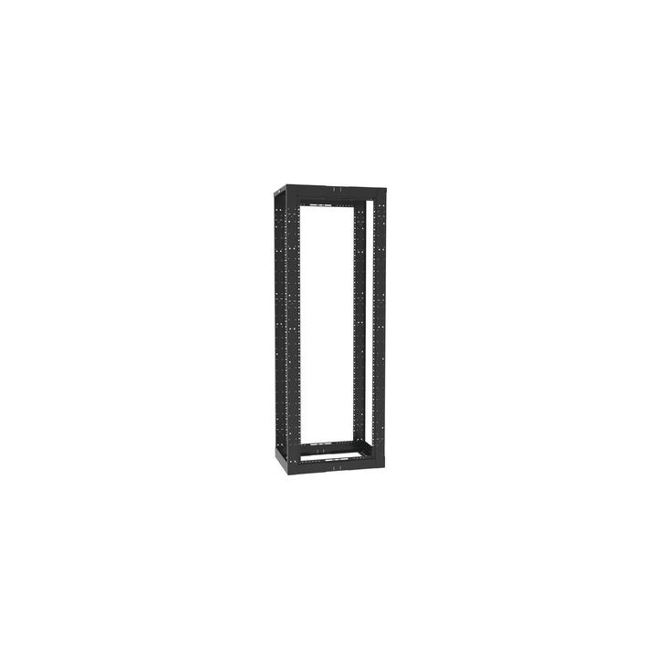 Rack de Cuatro Postes Estándar de 19", Rieles Roscados #12-24, Profundidad Ajustable de 23 a 42 in, 45 Unidades de
