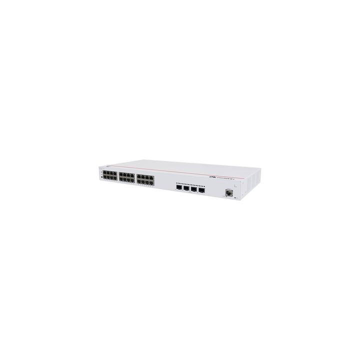 Switch de Acceso eKit Administrable / Capa 2 / 24 Puertos PoE+ Gigabit + 4 Puertos SFP+/SFP + Puerto de Consola  / Poe