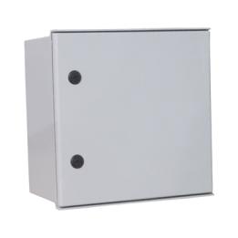 Gabinete de Poliéster IP65 Uso en Intemperie (400 x 400 x 200 mm) con Placa Trasera Interior de Plástico (Incluye