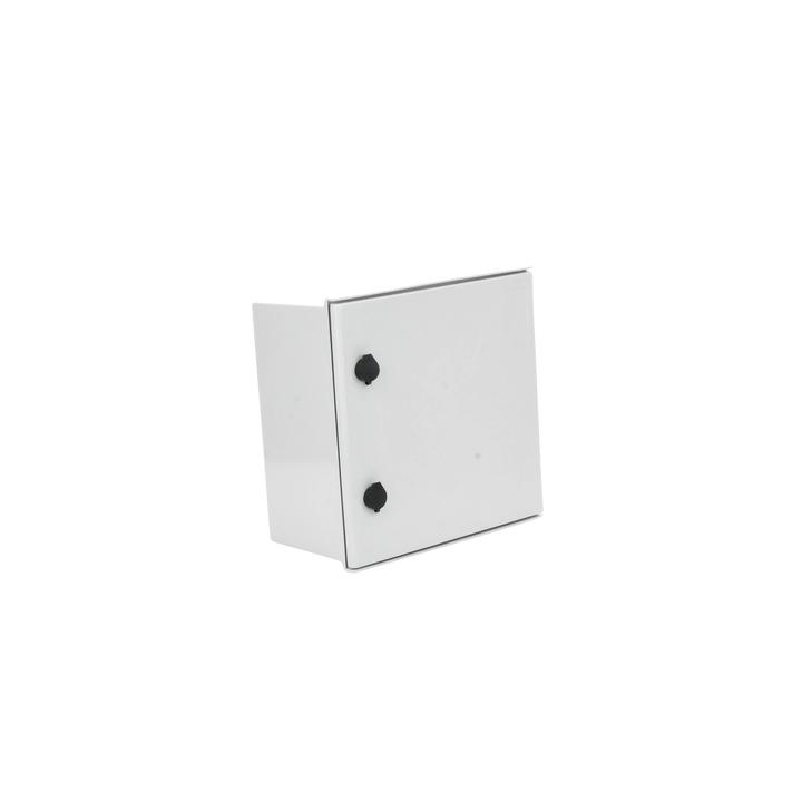 Gabinete de Poliéster IP65 Uso en Intemperie (400 x 400 x 200 mm) con Placa Trasera Interior de Plástico (Incluye
