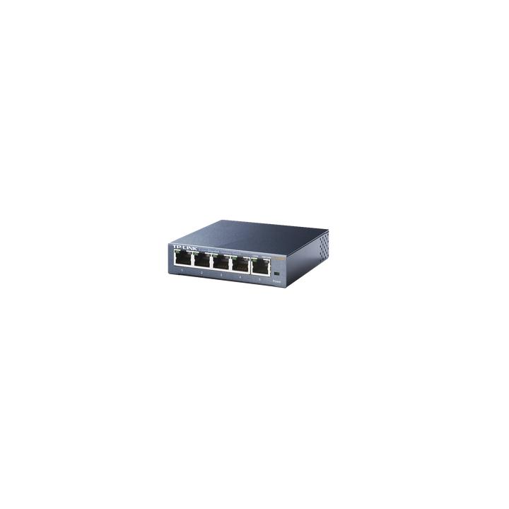 Switch Gigabit no administrable de 5 puertos 10/100/1000 Mbps