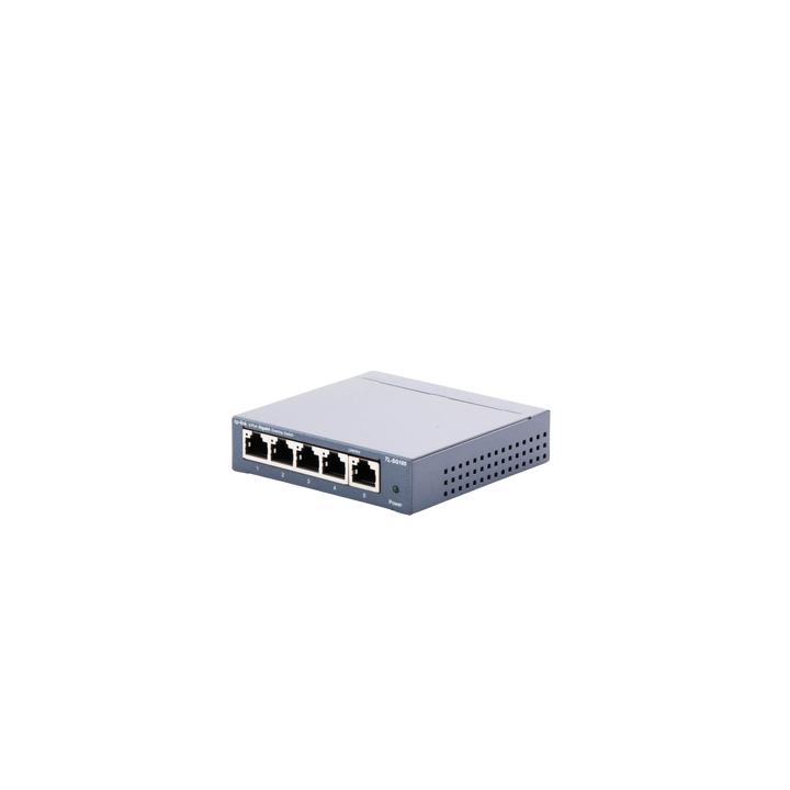 Switch Gigabit no administrable de 5 puertos 10/100/1000 Mbps