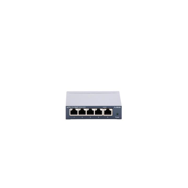 Switch Gigabit no administrable de 5 puertos 10/100/1000 Mbps