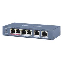 Switch PoE+ / No Administrable / 3 Puertos 10/100 Mbps 802.3 af/at (30 W) + 1 Puerto 10/100 Mbps Hi-PoE (60 W) / 2