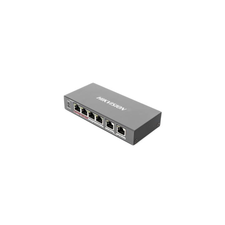 Switch PoE+ / No Administrable / 3 Puertos 10/100 Mbps 802.3 af/at (30 W) + 1 Puerto 10/100 Mbps Hi-PoE (60 W) / 2