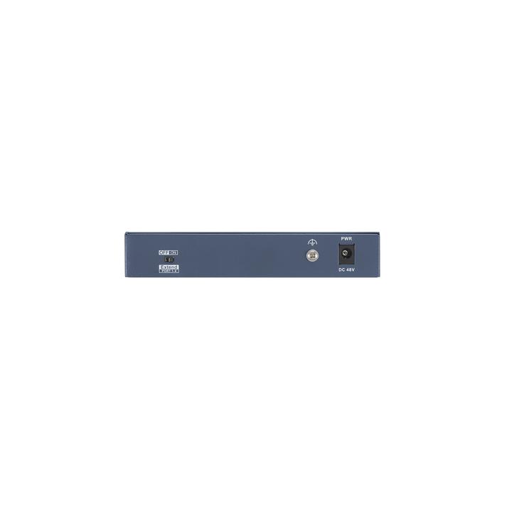 Switch PoE+ / No Administrable / 3 Puertos 10/100 Mbps 802.3 af/at (30 W) + 1 Puerto 10/100 Mbps Hi-PoE (60 W) / 2