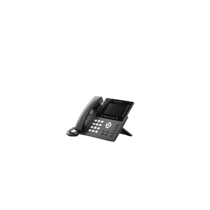 Teléfono IP Wi-Fi, Grado Operador, 14 líneas SIP con 6 cuentas, pantalla LCD  5", puertos Gigabit, Bluetooth, PoE,