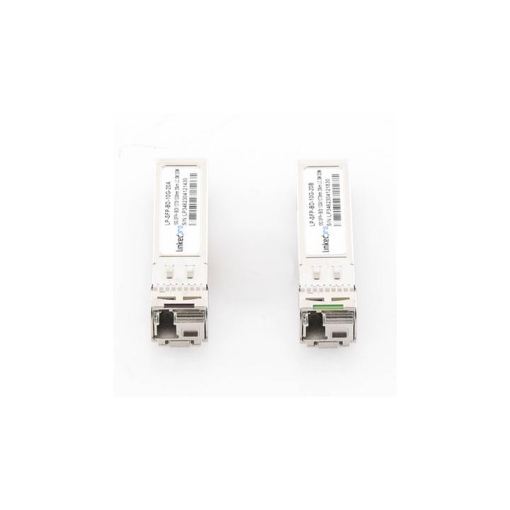 Transceptores Ópticos Bidireccionales SFP+ (Mini-Gbic) / Monomodo 1270 & 1330 nm / 10 Gbps / 1000BASE-BX / Conector