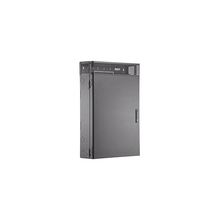 Gabinete de Montaje en Pared TrueEdge™, Con 3 UR para Equipo Activo y 3 UR para Paneles de Parcheo, Fabricado en