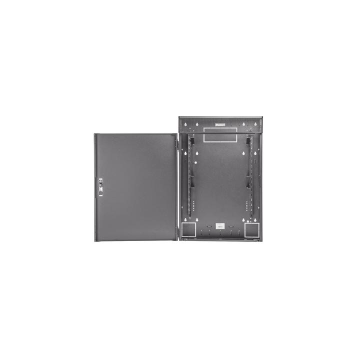 Gabinete de Montaje en Pared TrueEdge™, Con 3 UR para Equipo Activo y 3 UR para Paneles de Parcheo, Fabricado en