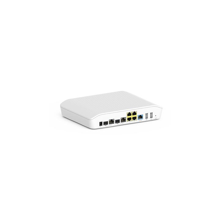 Router/Firewall, con función SD-WAN NSE3000 / 2 puertos WAN Gigabit + 2 SFP combo / 4 puertos LAN Gigabit / Detección