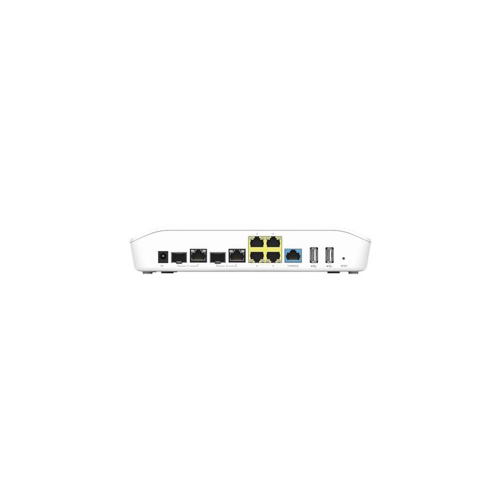 Router/Firewall, con función SD-WAN NSE3000 / 2 puertos WAN Gigabit + 2 SFP combo / 4 puertos LAN Gigabit / Detección