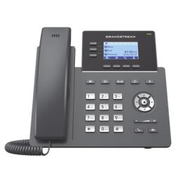 Teléfono IP Grado Operador, 3 líneas SIP con 6 cuentas, puertos Gigabit, codec Opus, IPV4/IPV6 con gestión en la