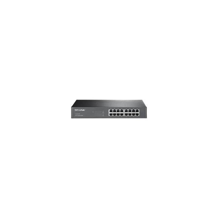 Switch Gigabit no administrable de 16 puertos 10/100/1000 Mbps para escritorio/rack