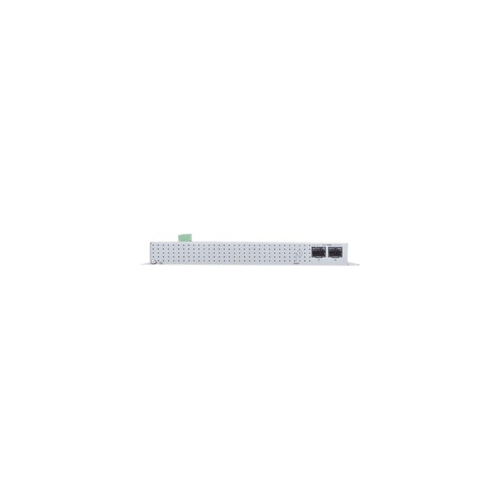 Switch Industrial Administrable Capa 2 de Pared,16 Puertos PoE 802.3at Gigabit y 2 Puertos SFP