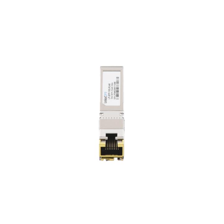 Transceptor Óptico SFP+ a RJ45 /10 Gbps / Conector RJ45 / 10GBASE-T / Distancia de hasta 30 m.