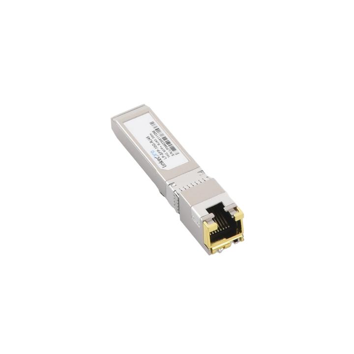 Transceptor Óptico SFP+ a RJ45 /10 Gbps / Conector RJ45 / 10GBASE-T / Distancia de hasta 30 m.