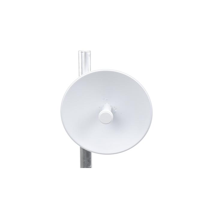 PowerBeam airMAX M5, larga distancia, frecuencia 5 GHz (5170-5875 MHz) con antena tipo plato de 25 dBi