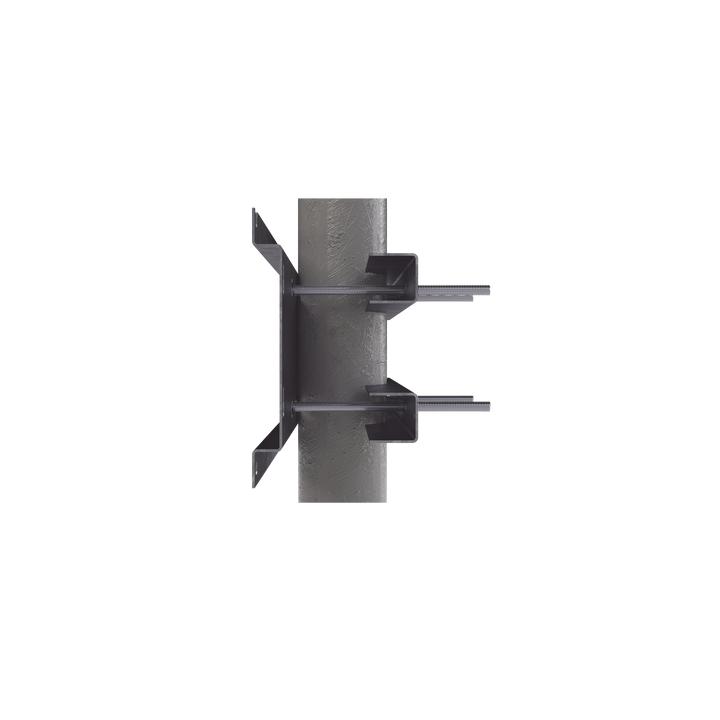 Herraje para Fijación a Pared, Torre o Poste compatible con LP-FORTE-09U-R3.
