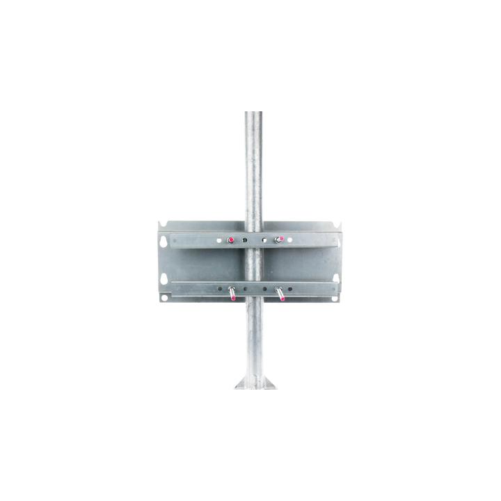 Herraje para Fijación a Pared, Torre o Poste compatible con LP-FORTE-09U-R3.