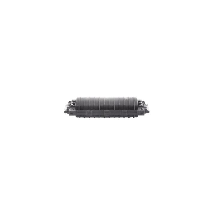 Caja de Distribución de Fibra Óptica Horizontal, hasta 96 Empalmes, Exterior IP68, 3 Puertos de Entrada y Salida