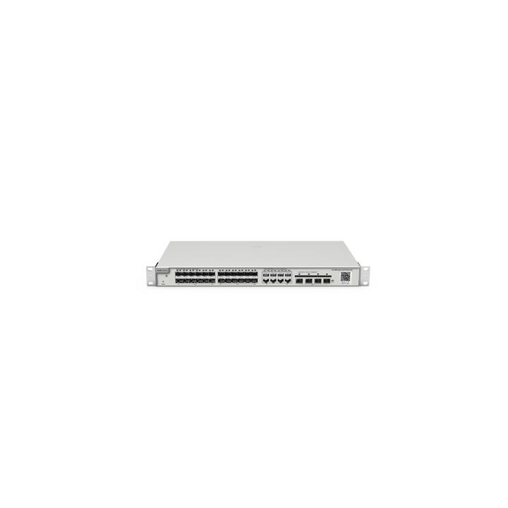 Switch administrable Capa 2+ Plus, 24 puertos SFP con 8 puertos Ethernet Gigabit y 4 SFP+ gestión en la nube