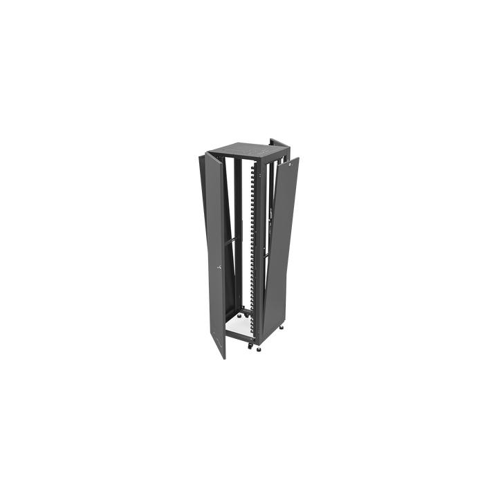 Gabinete para Telecomunicaciones Rack Estándar de 19", 42UR, 600 mm Ancho x 600 mm Profundidad. Fabricado en Acero, Se