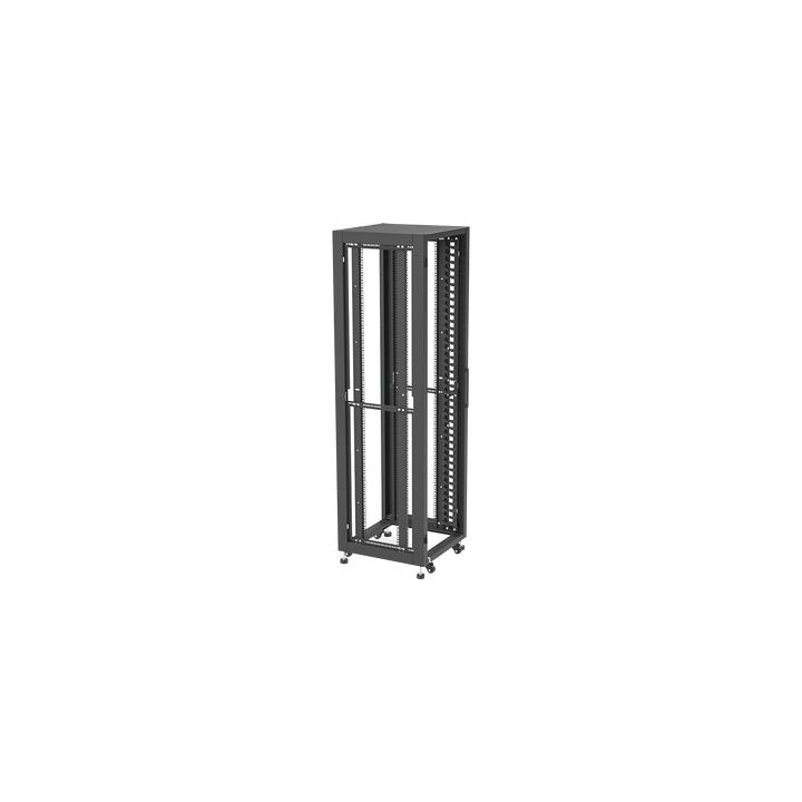 Gabinete para Telecomunicaciones Rack Estándar de 19", 42UR, 600 mm Ancho x 600 mm Profundidad. Fabricado en Acero, Se