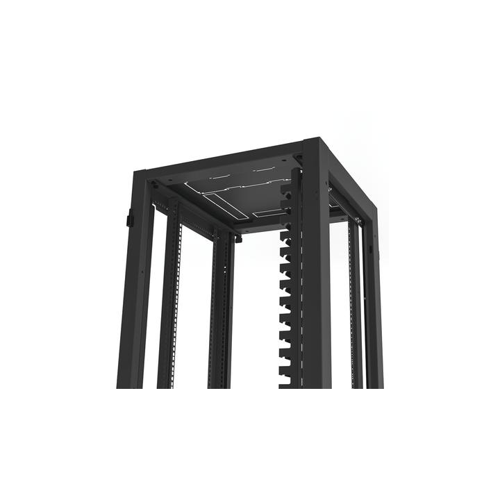 Gabinete para Telecomunicaciones Rack Estándar de 19", 42UR, 600 mm Ancho x 600 mm Profundidad. Fabricado en Acero, Se