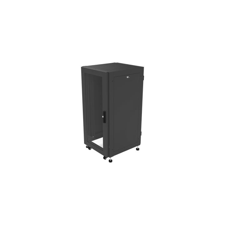 Gabinete Profesional para Telecomunicaciones de 19in, Instalación a Piso, 24UR, 600 mm Profundidad, Se envía el