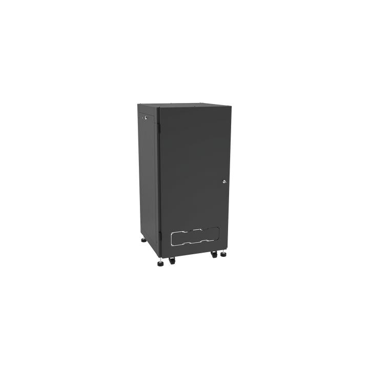Gabinete Profesional para Telecomunicaciones de 19in, Instalación a Piso, 24UR, 600 mm Profundidad, Se envía el