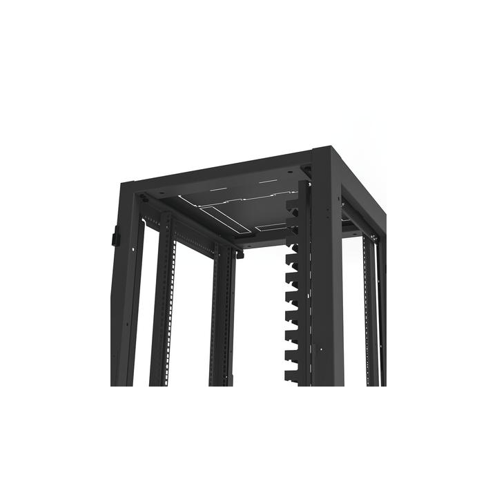 Gabinete Profesional para Telecomunicaciones de 19in, Instalación a Piso, 24UR, 600 mm Profundidad, Se envía el