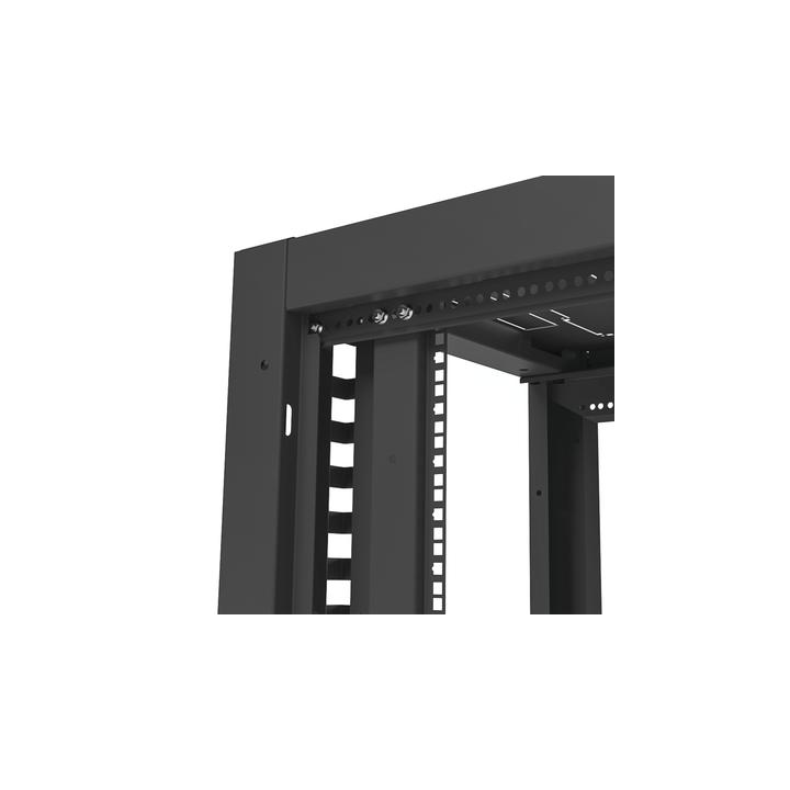 Gabinete Profesional para Telecomunicaciones de 19in, Instalación a Piso, 24UR, 600 mm Profundidad, Se envía el