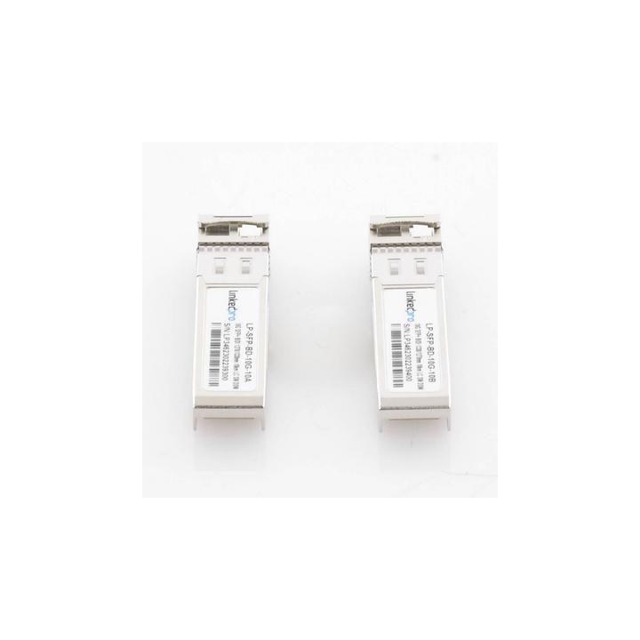 Transceptores Ópticos Bidireccionales SFP+ (Mini-Gbic) / Monomodo 1270 & 1330 nm / 10 Gbps / 10GBASE-BX / Conector