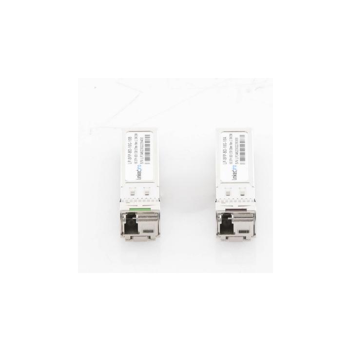 Transceptores Ópticos Bidireccionales SFP+ (Mini-Gbic) / Monomodo 1270 & 1330 nm / 10 Gbps / 10GBASE-BX / Conector