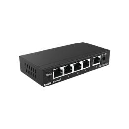 Switch Administrable con 5 puertos Gigabit, gestión gratuita desde la nube
