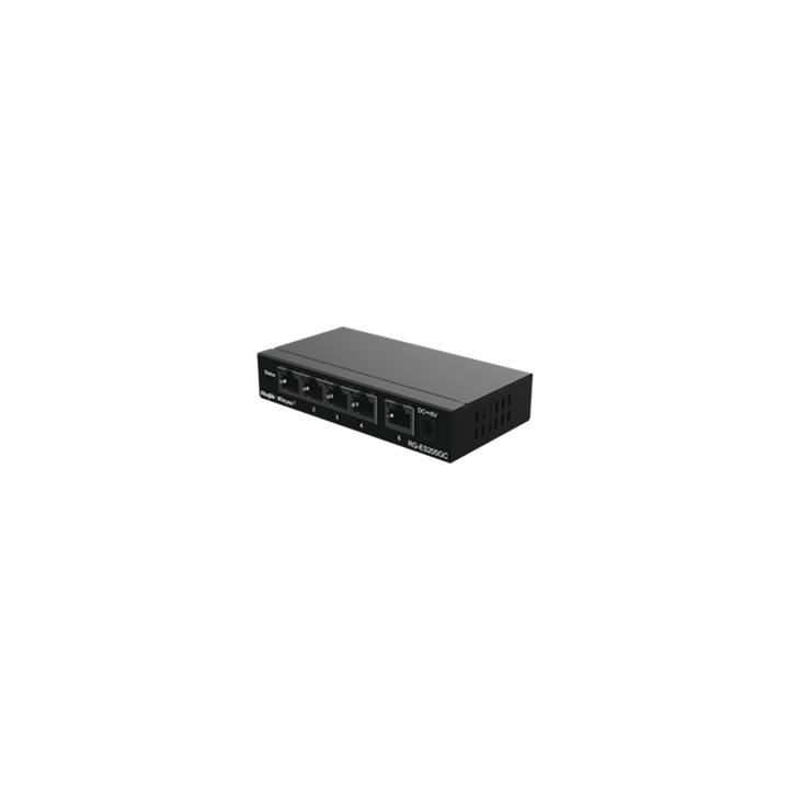 Switch Administrable con 5 puertos Gigabit, gestión gratuita desde la nube
