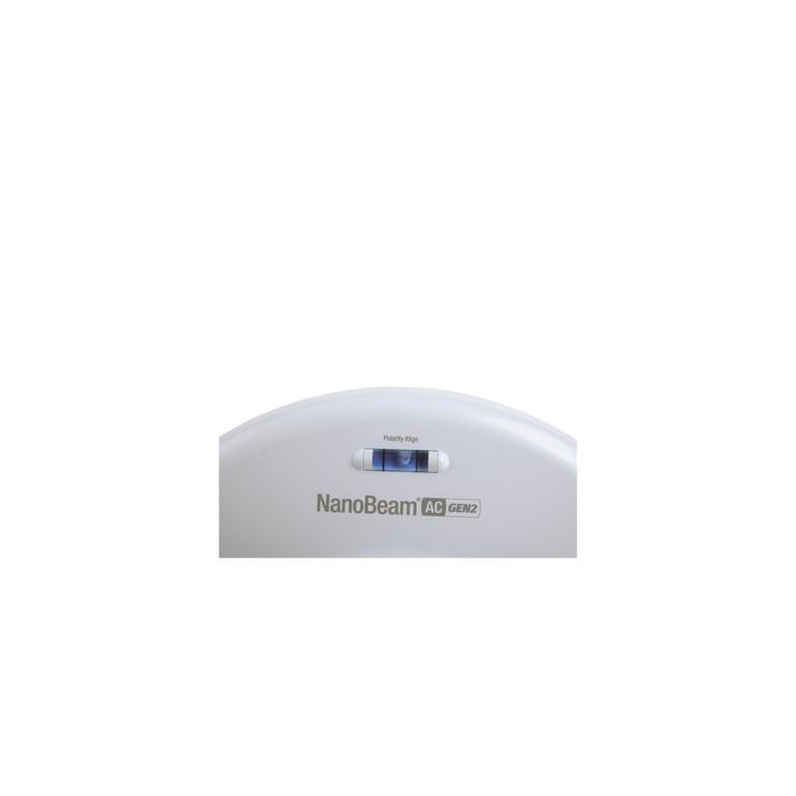 NanoBeam airMAX AC GEN2 CPE hasta 450 Mbps, 5 GHz ( 5150 - 5875 MHz) con antena integrada de 19 dBi