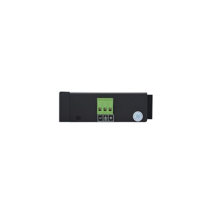 Splitter PoE IN hasta 90 W / Salida DC 12v/16V/24v o 48V / Carcasa metálica / Industrial soporte para riel DIN /