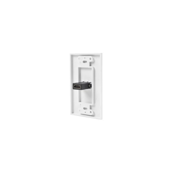 Placa de Pared 1 Puerto HDMI Hembra a Hembra